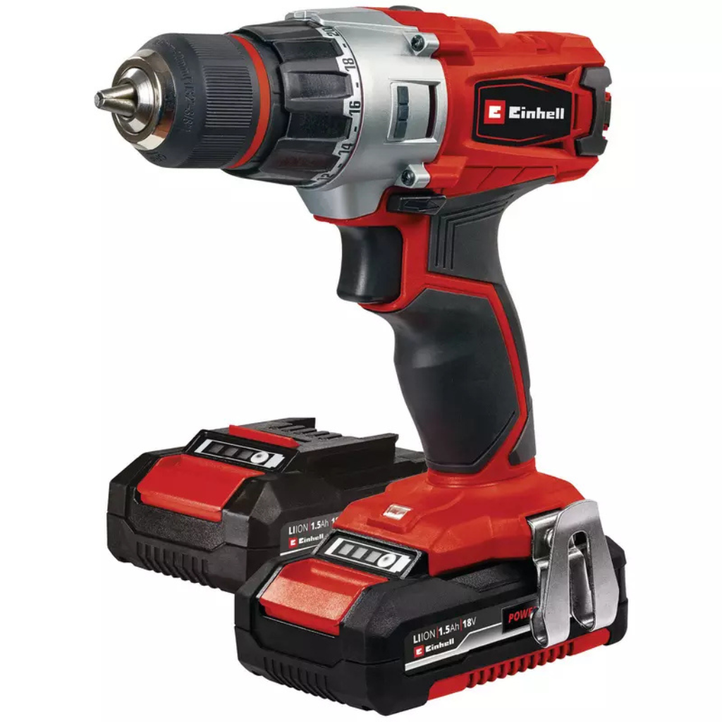 Aku bušilica Set, TE-CD 18/2 Li Kit (2x1,5 Ah) EINHELL