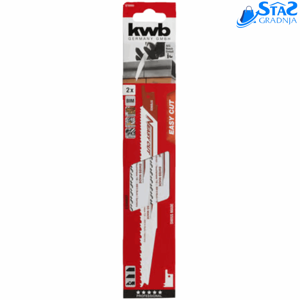 KWB EASY-CUT list za višenamensku testeru 200 2/1 | SB, BiMetal, univerzalni