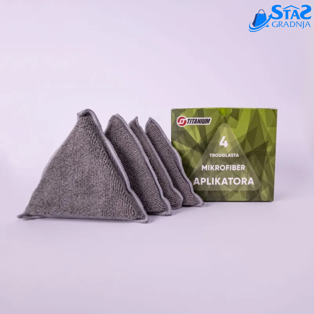 Titanium Mikrofiber Aplikatori – 4 Komada