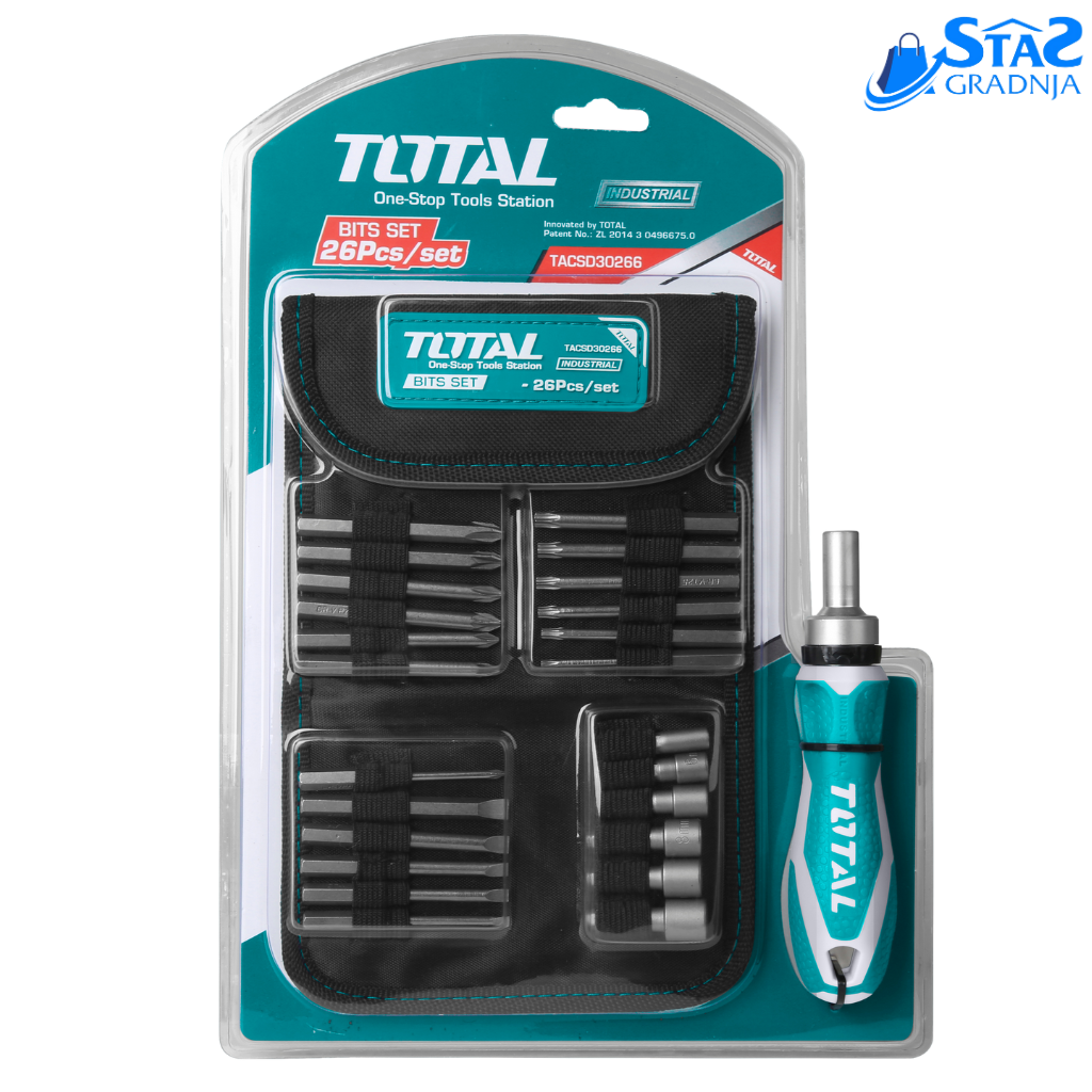 26-delni set odvijača