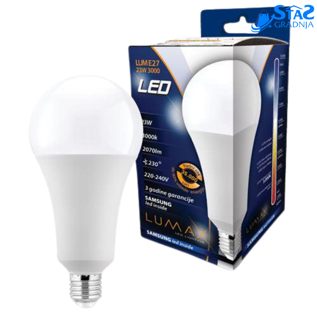 LUMAX LED sijalica E27