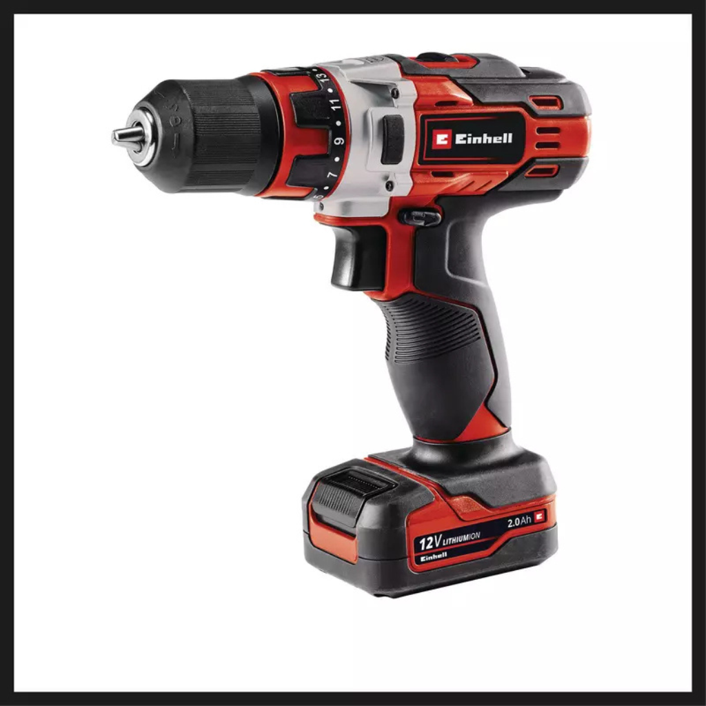 Aku bušilica Set, TE-CD 12/1 Li (2x2,0Ah) EINHELL