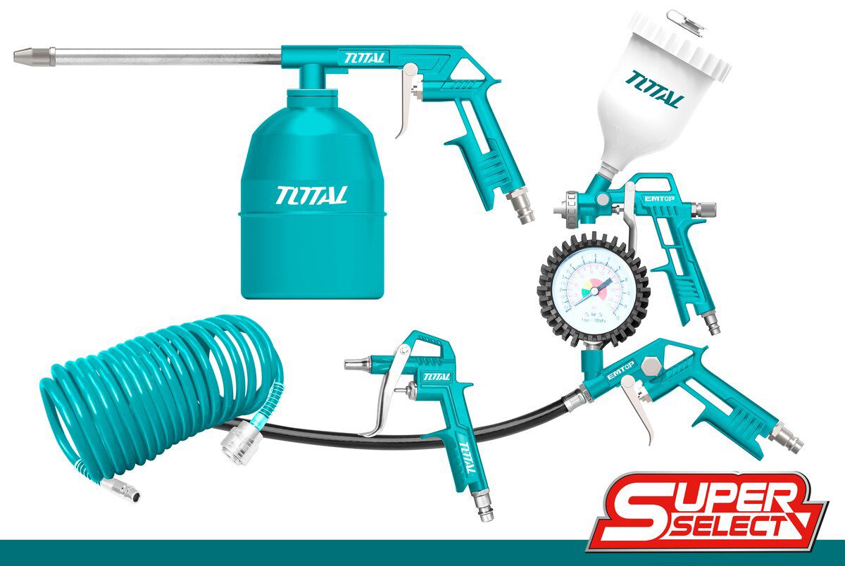 Total alati 5-delni set za kompresor TATK053
