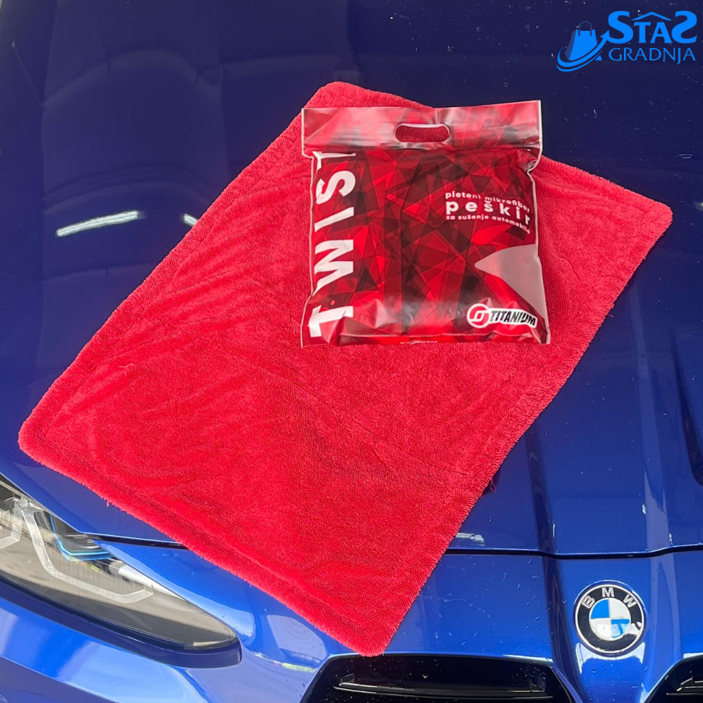 Titanium Twist Peškir za Automobil
