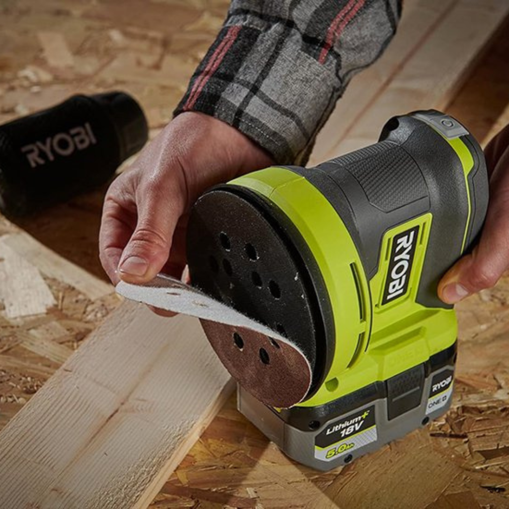 Aku kružna vibraciona brusilica (125mm) 18V ONE+™ – RYOBI RROS18-0