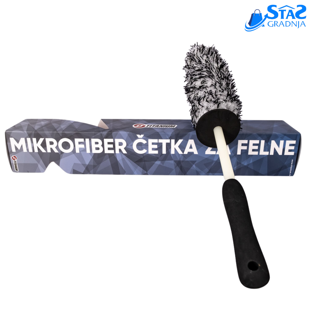 Titanium Mikrofiber Četka za Felne – 1 kom