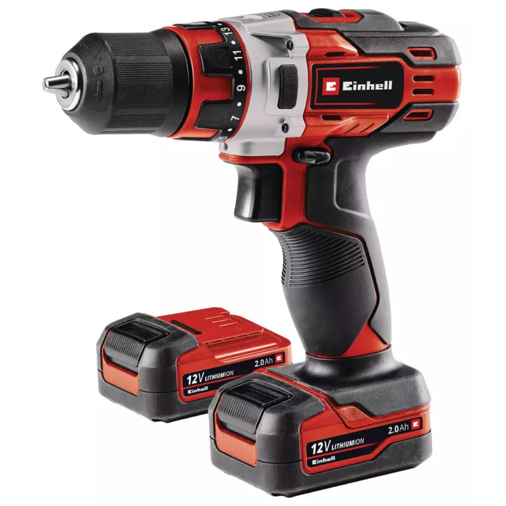 Aku bušilica Set, TE-CD 12/1 Li (2x2,0Ah) EINHELL