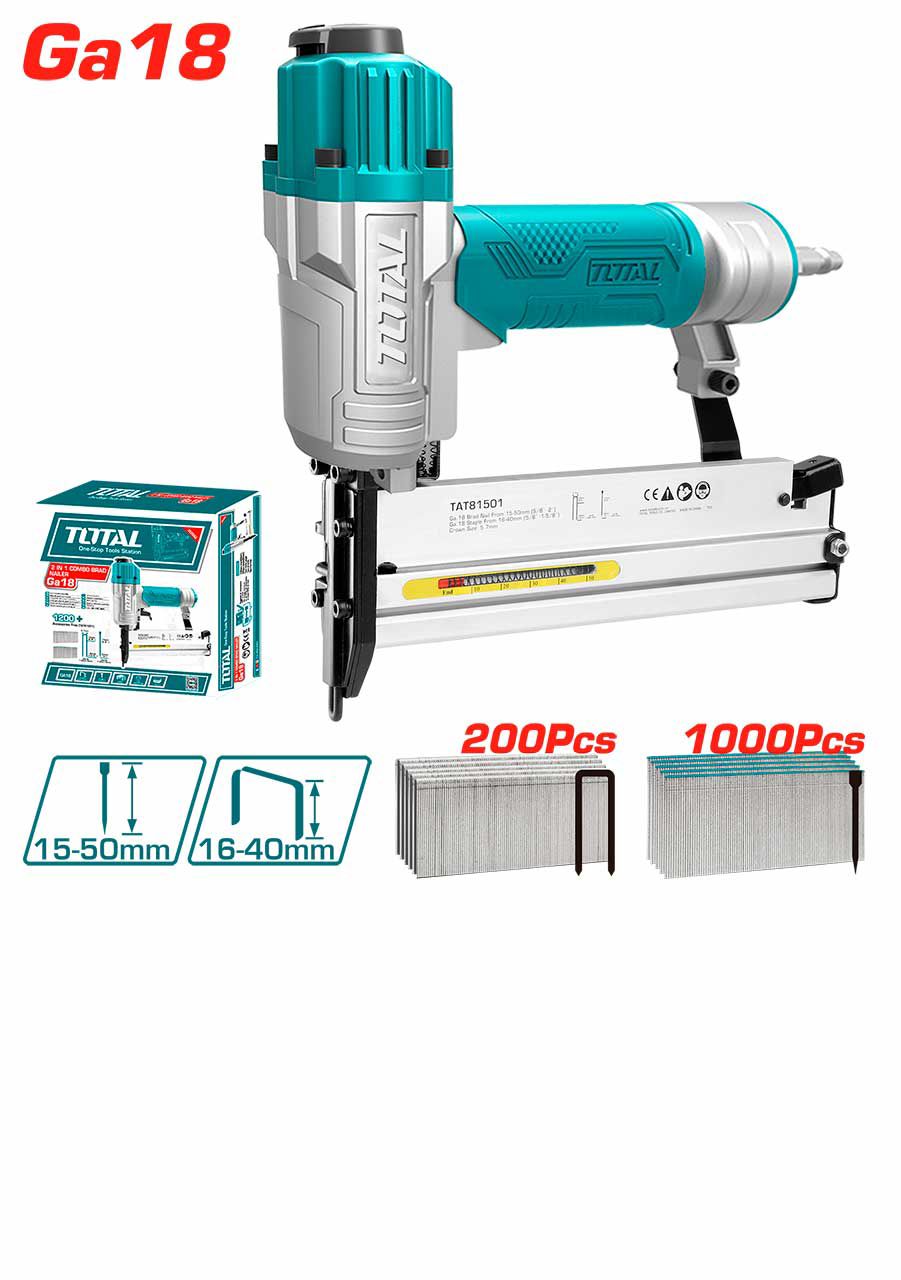 Total alati Pneumatska heftalica 2 u 1 TAT81501