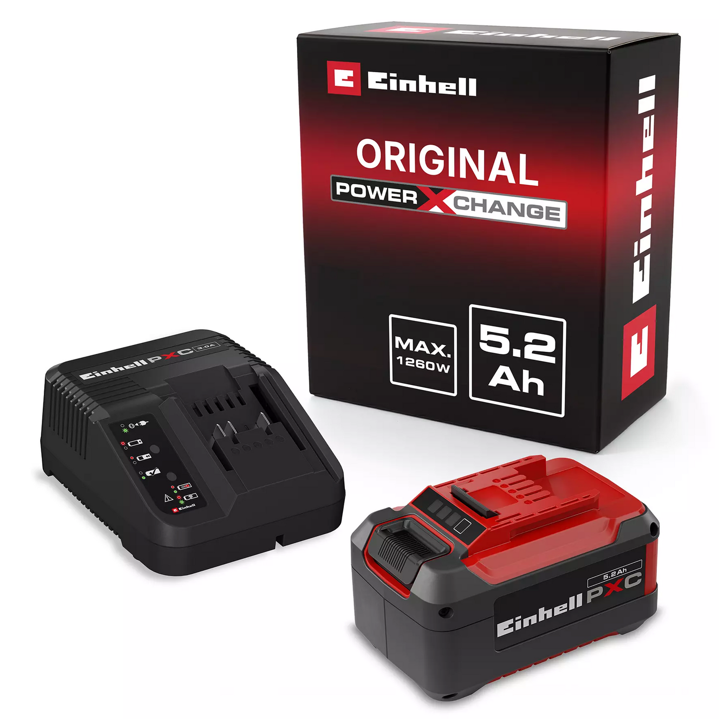 Einhell komplet baterija i punjač PXC 5,2 Ah Starter-Kit, šifra 4512147