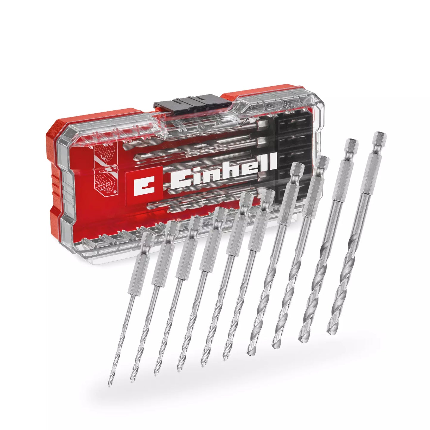 Einhell set burgija za metal S-Case 10 kom, HSS 4241, E6.3, šifra 49108723