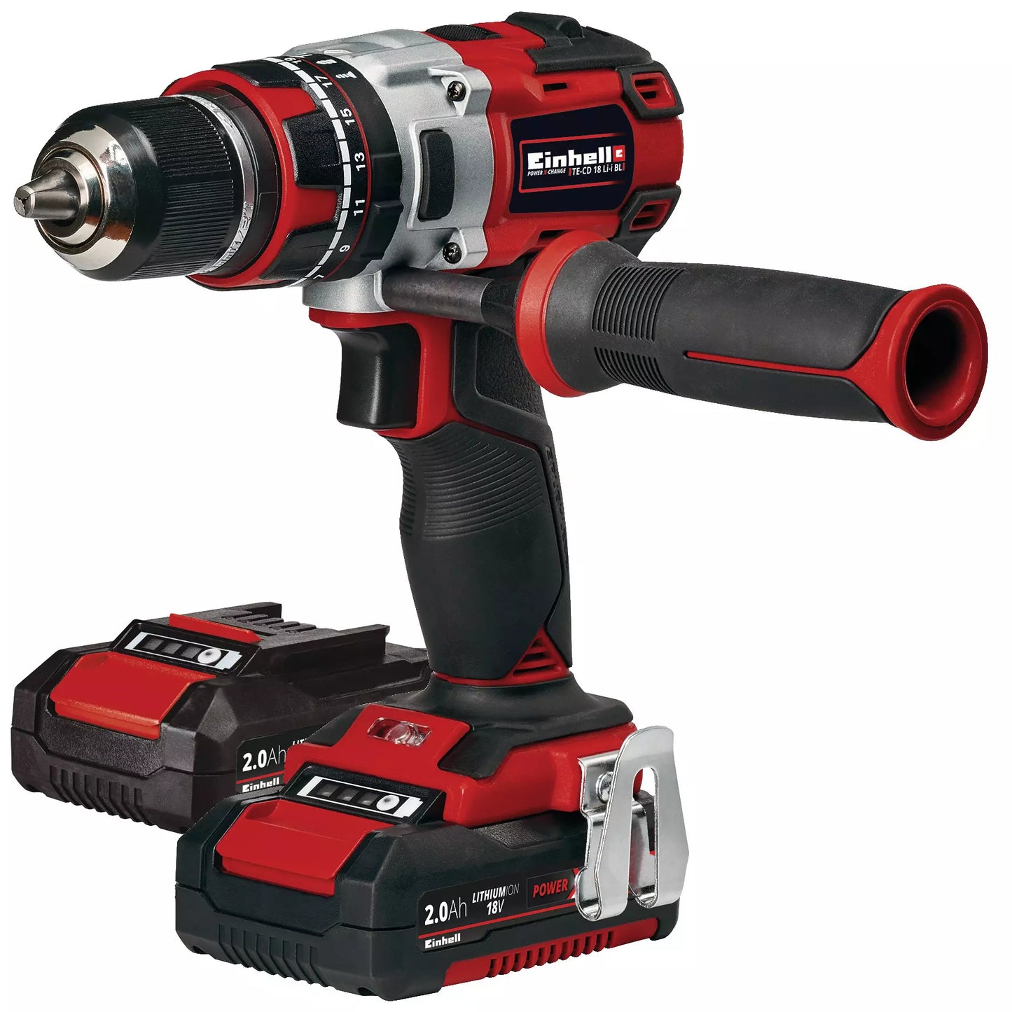 Einhell akumulatorska udarna bušilica - set TP-CD 18 Li-i BL (2x2,0Ah), šifra 4513861