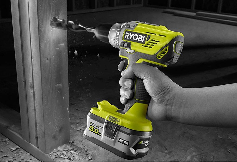 RYOBI Aku. udarna bušilica (50Nm), RYOBI R18DD3-0