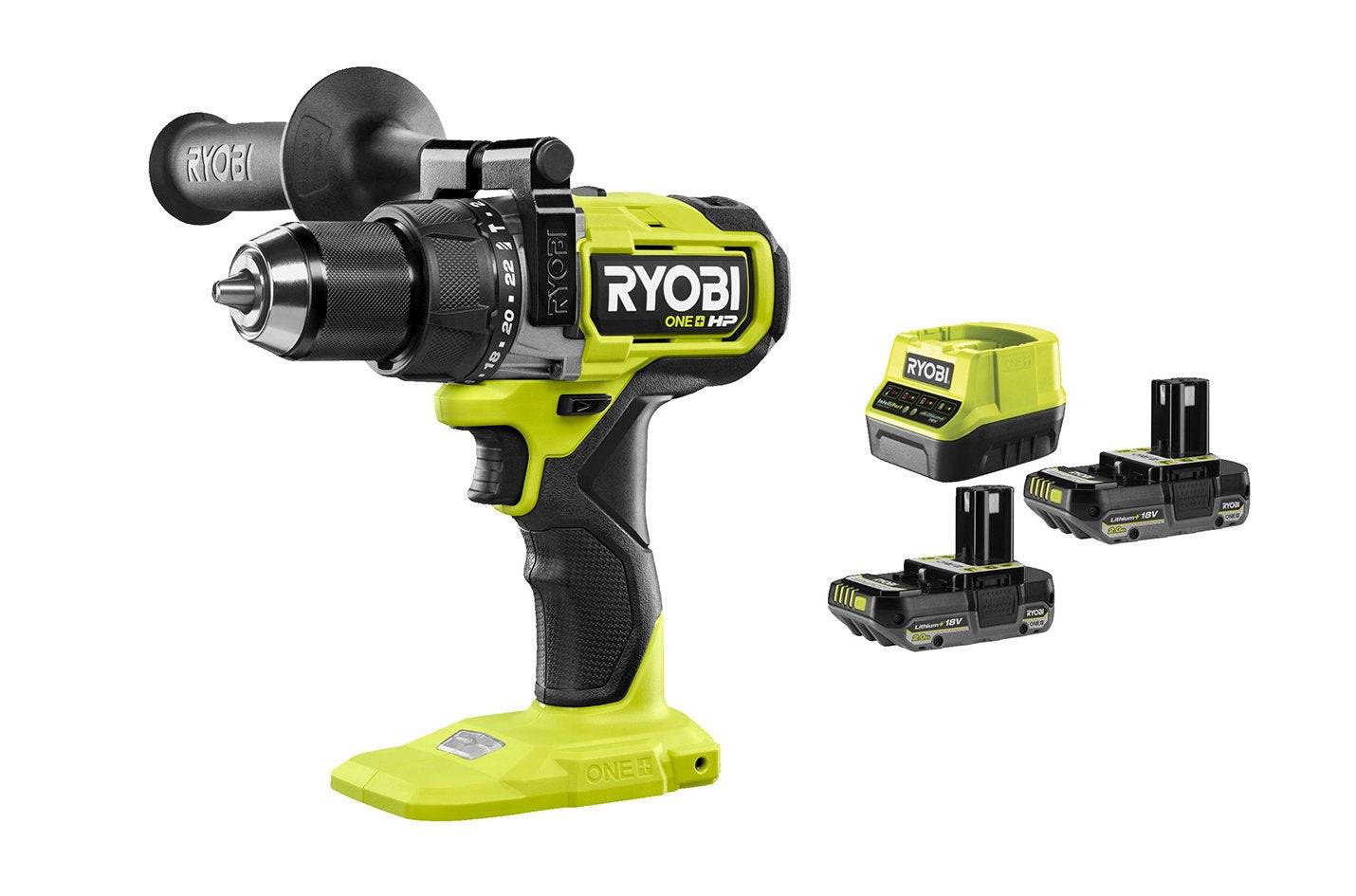RYOBI Aku. udarna bušilica bez četkica 125mm (set), RYOBI RPD18X-220S