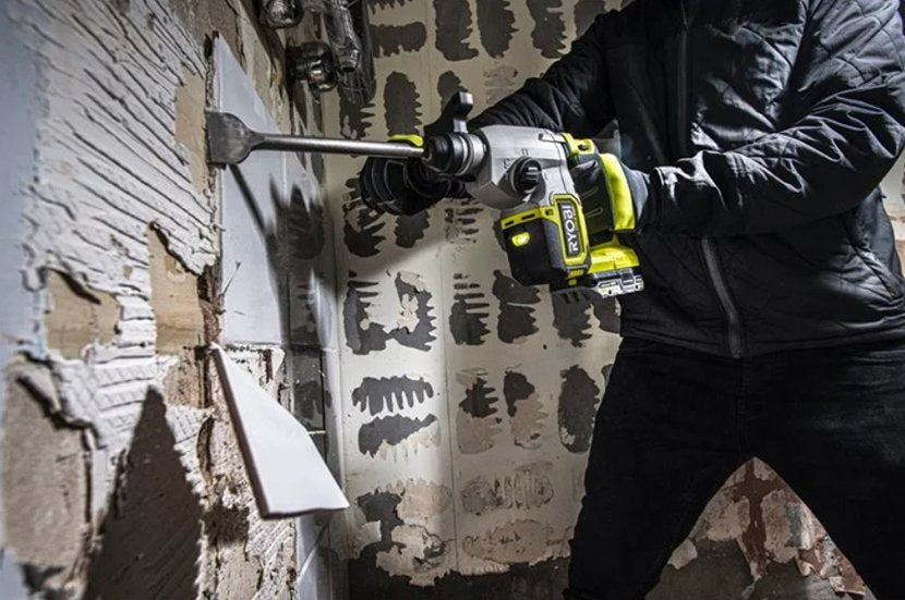 RYOBI Aku. čekić-bušilica SDS+ (bez četkica), RYOBI RSDS18X-0