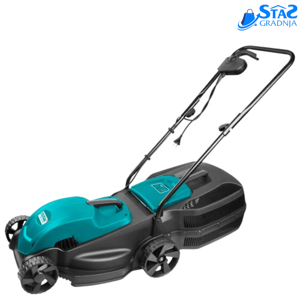 Total električna kosačica 1200W, 32cm – idealna za precizno košenje trave