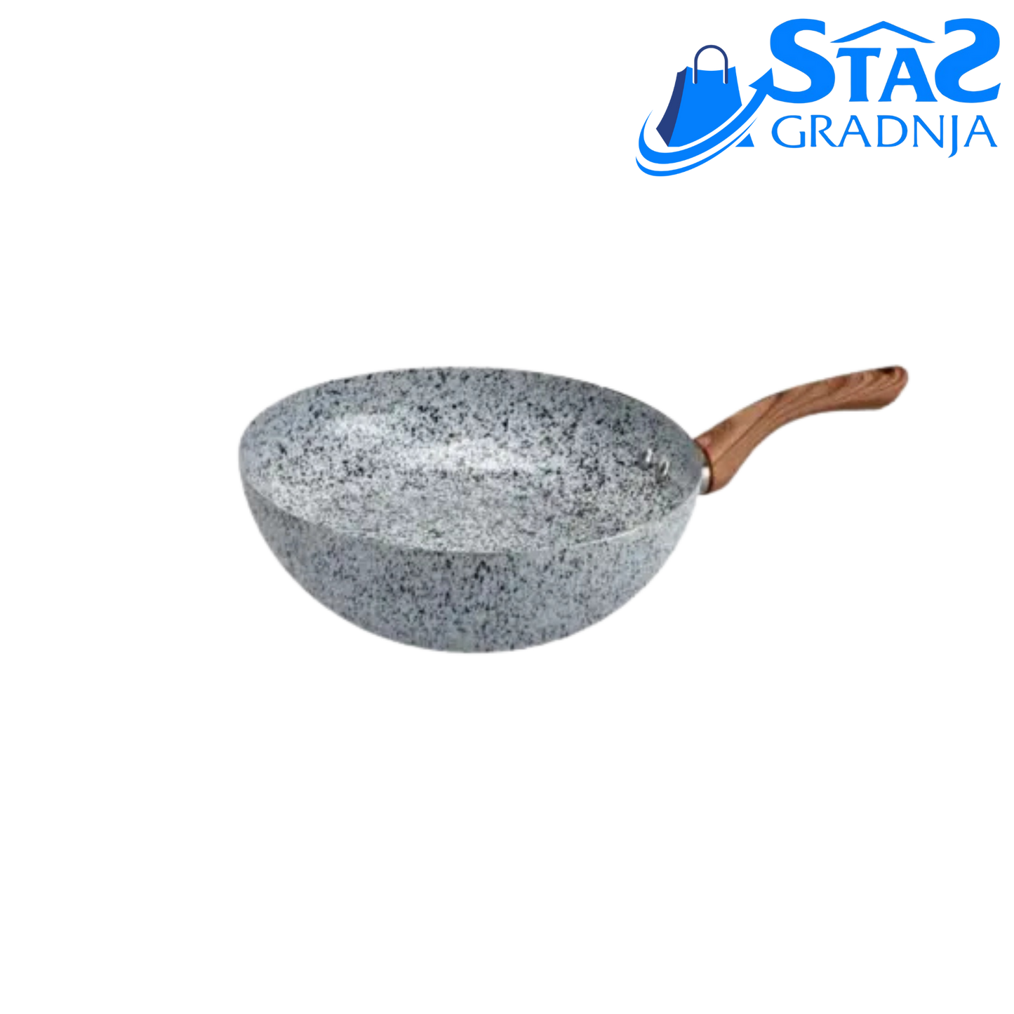 Voltz Wok tiganj Ø26 cm (model OV51320J26H) dizajniran je za one koji cene kvalitet, funkcionalnost i praktičnost u kuhinji.