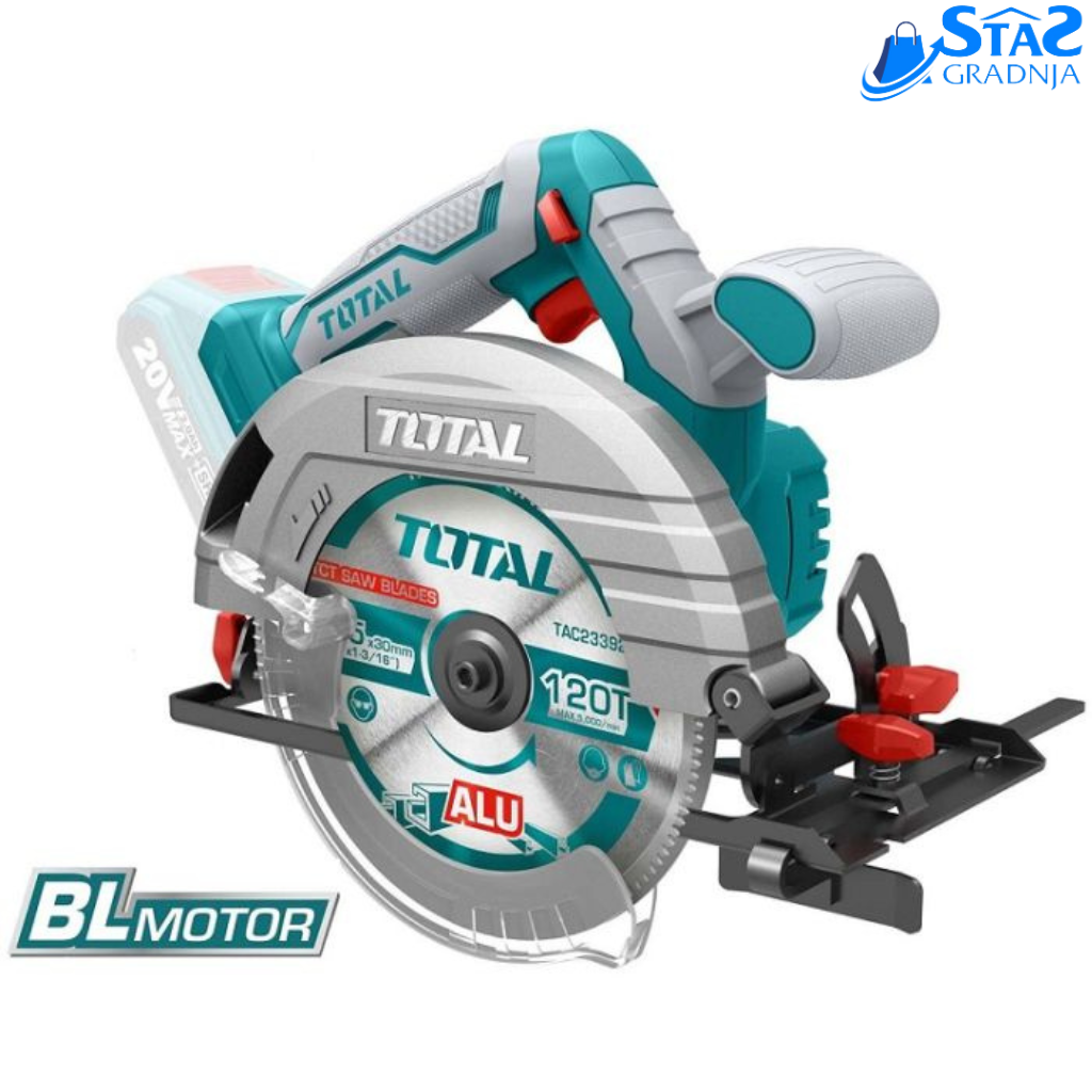 Total TSLI1651 aku kružna testera 20V solo