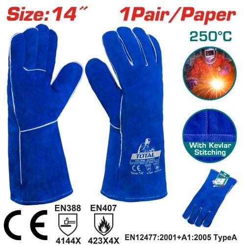 Total kožne rukavice za zavarivanje 14″ TSP15014