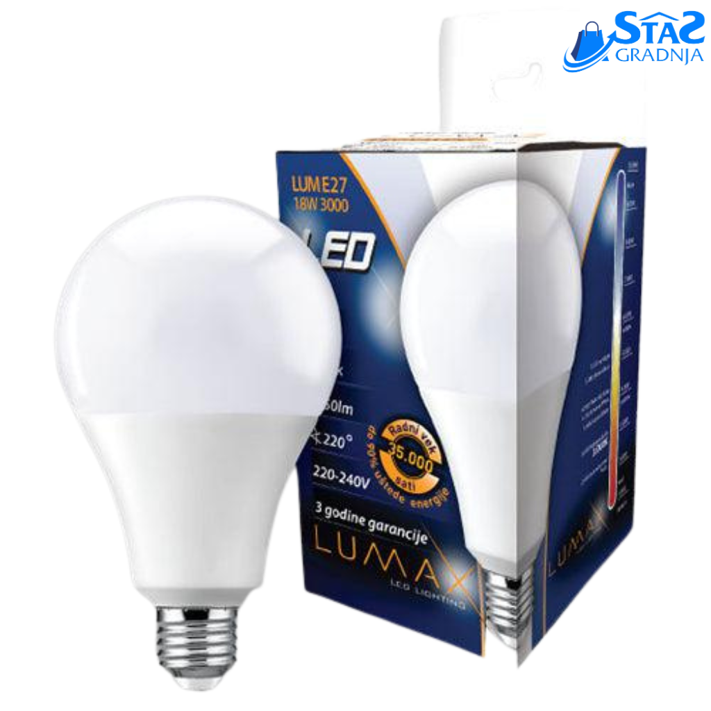 LUMAX LED sijalica E27