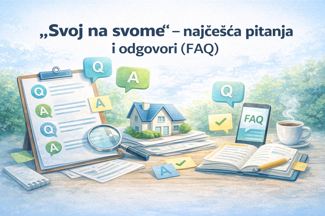 Najčešća pitanja o prijavi Svoj na svome – informativni vodič