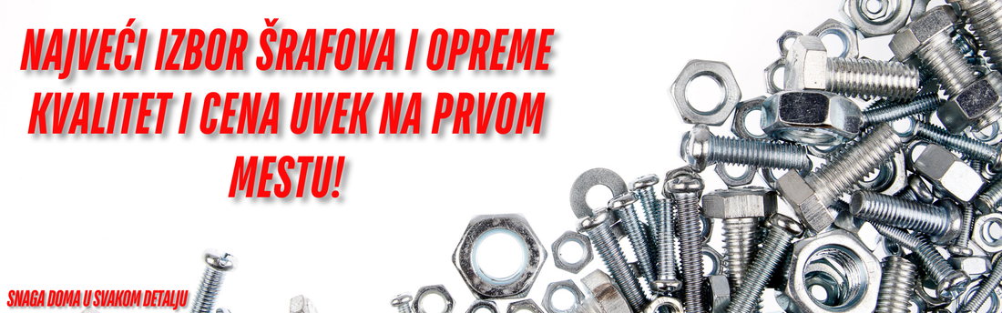 Kako izabrati prave šrafove za građevinske i montažne radove