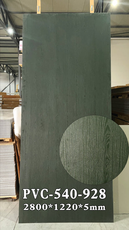 Emerald Oak PVC zidni panel – smaragdno zeleni dekor drveta