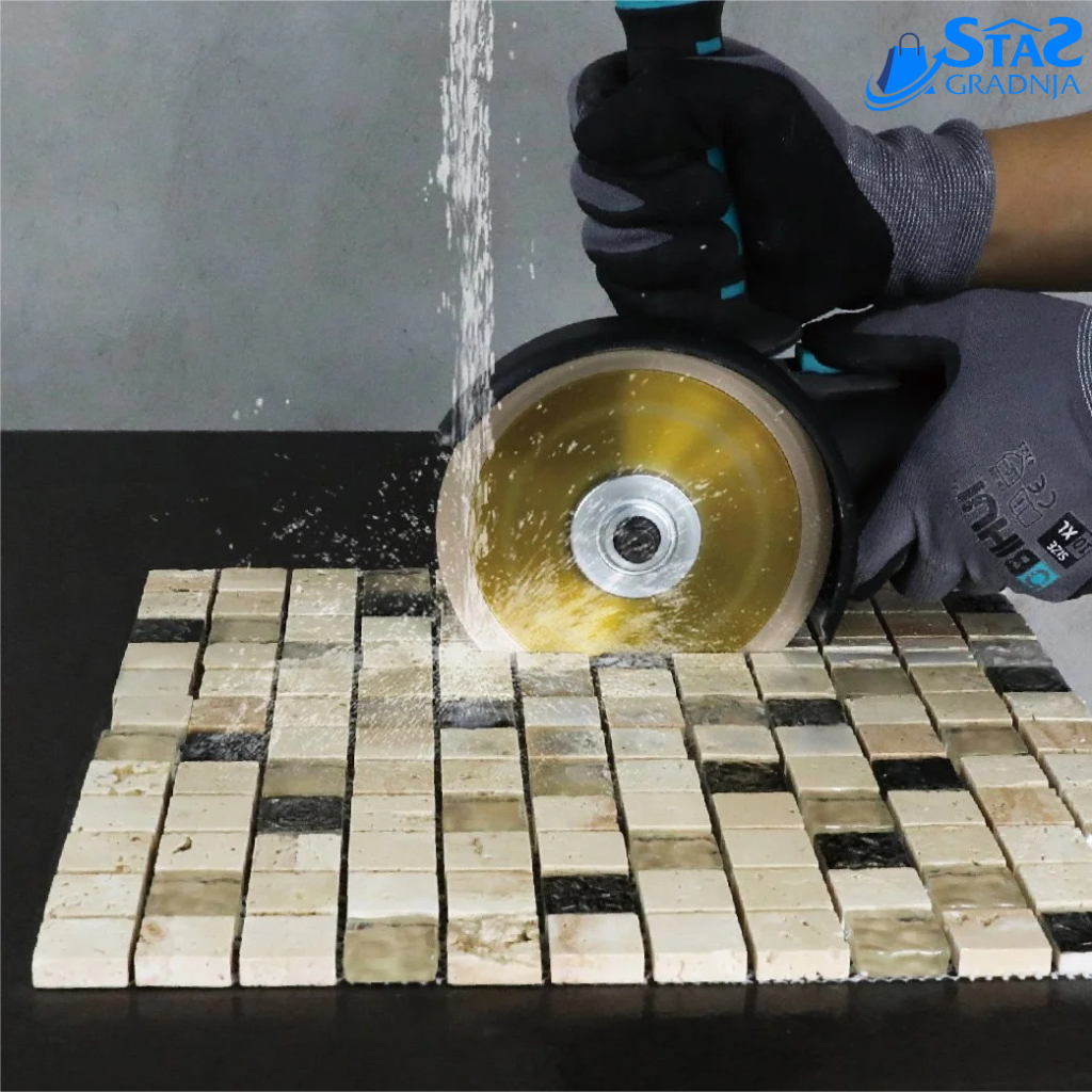 Dijamantski disk za keramiku MOSAIC DCDC115, tanak i precizan, idealan za sečenje mozaik pločica.

