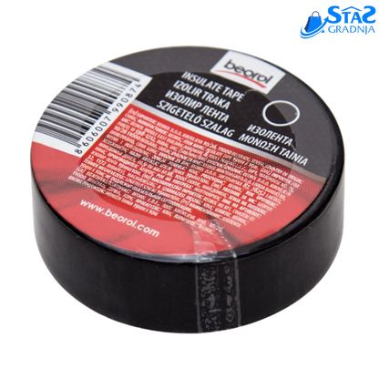 Izolir traka 19mm x 10m – Elektroizolaciona traka za bezbedne instalacije

