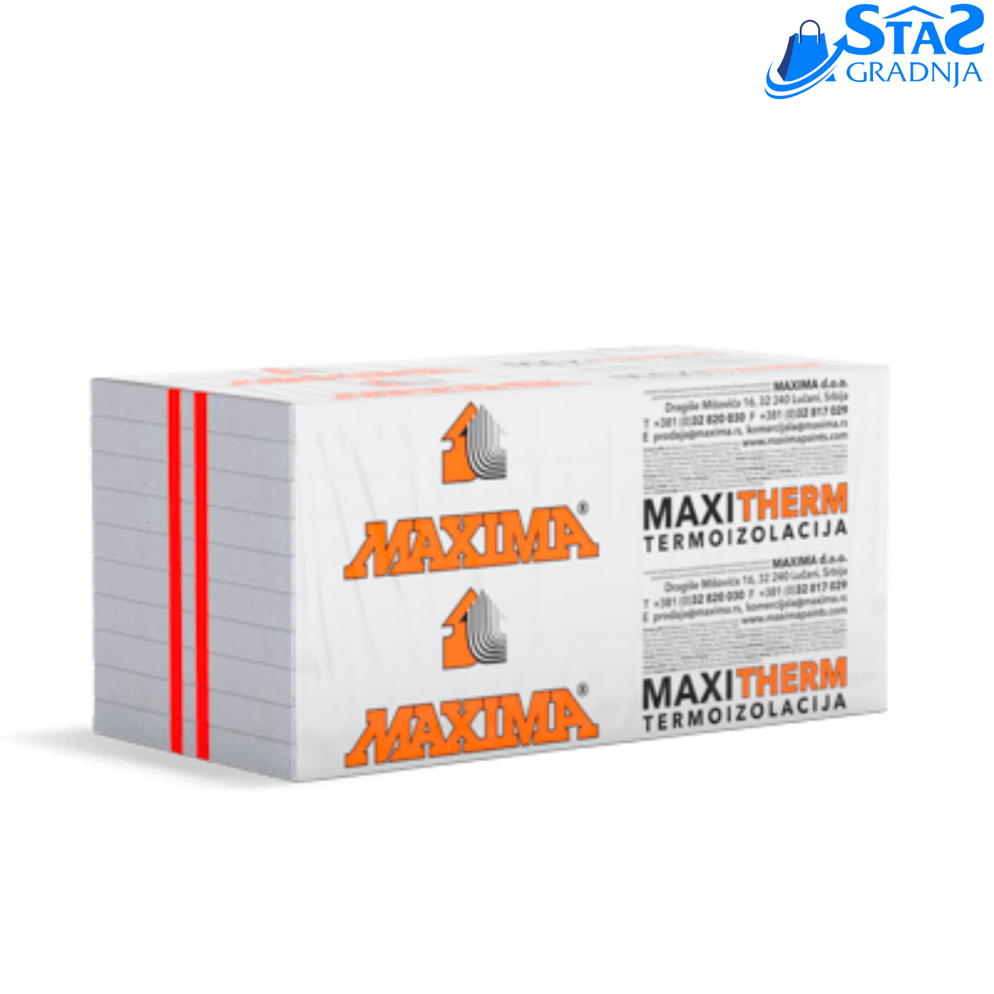 MAXITHERM EPS MF60 stiropor ploče za fasadu

EPS MF60 fasadni stiropor visoke čvrstoće

MAXITHERM MF60 pakovanje sa crvenim linijama