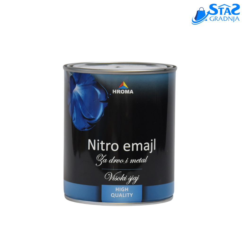 Nitro boja 0,75L – brzo sušenje i zaštita za drvo i metal