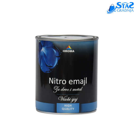 Nitro boja 0,75L – brzo sušenje i zaštita za drvo i metal