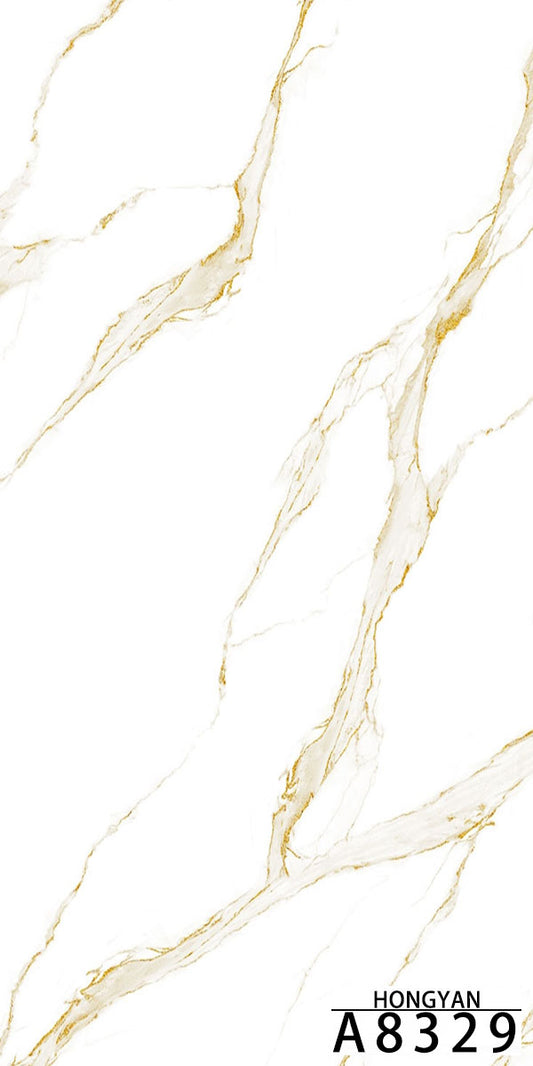 PETG mermerni panel A8329 Calacatta Oro - prikaz dekora