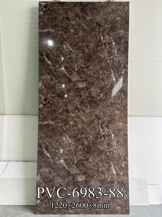 PVC mermerni panel 6983-88 Mocha Imperiale 122 x 260 cm - fotografija panela