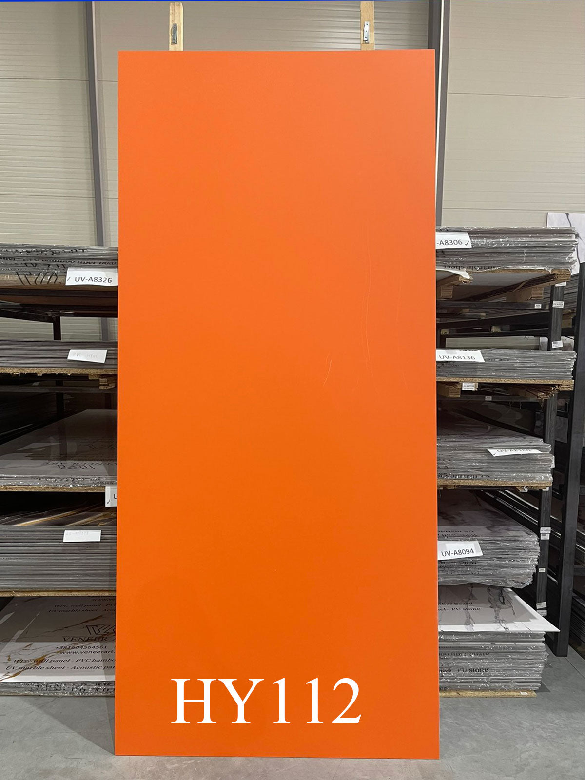 PVC dekorativni panel Arancio Vivo 122 × 280 cm – HY112, dekor panela