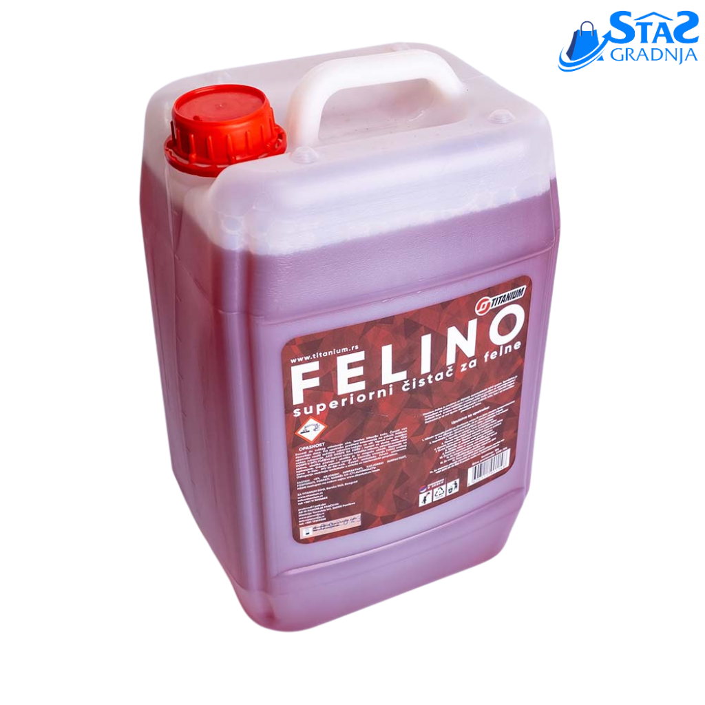 Pakovanja Titanium Felino čistača - 500 ml, 2,5 L, 10 L