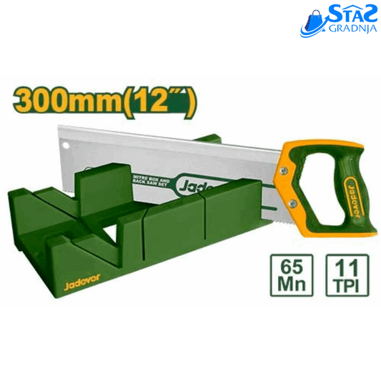 Ručni ger Jadever JDHW2112 sa oštricom od 300mm i ergonomskom drškom, dizajniran za precizno sečenje.