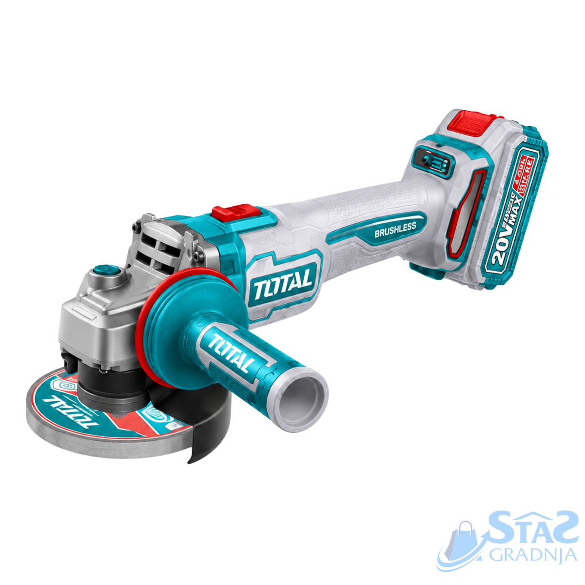 TCKLI20595E set aku ugaona brusilica tagli212025e