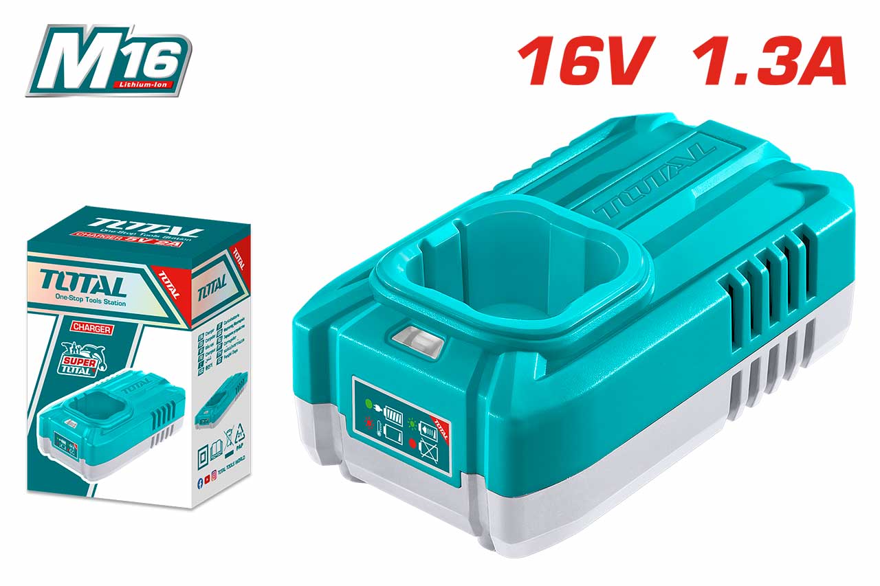 Total TFCLI1613 punjač 16 V 1,3 A M16