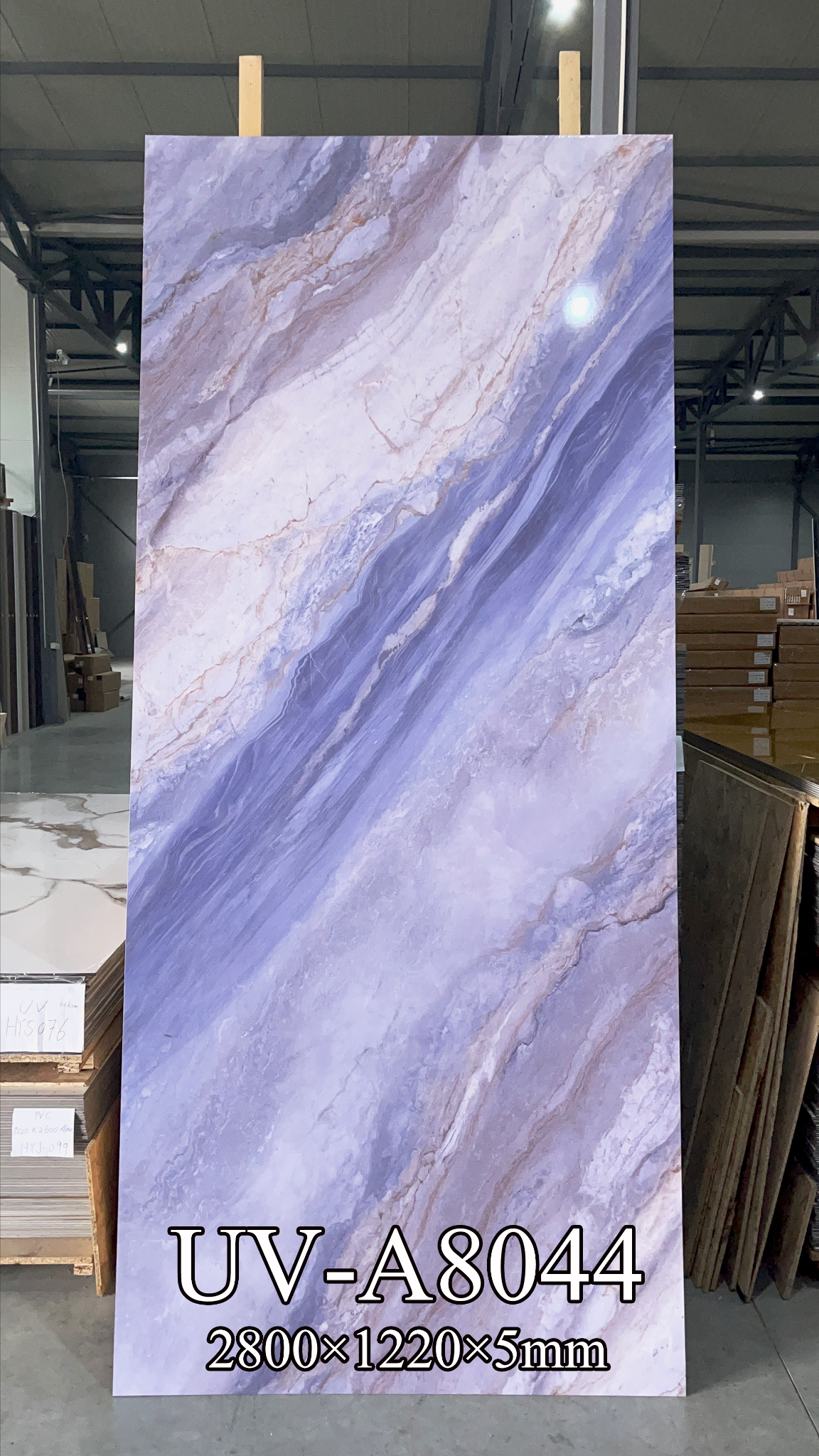UV mermerni panel Azure Onyx 122 × 280 cm – A8044, dekor panela