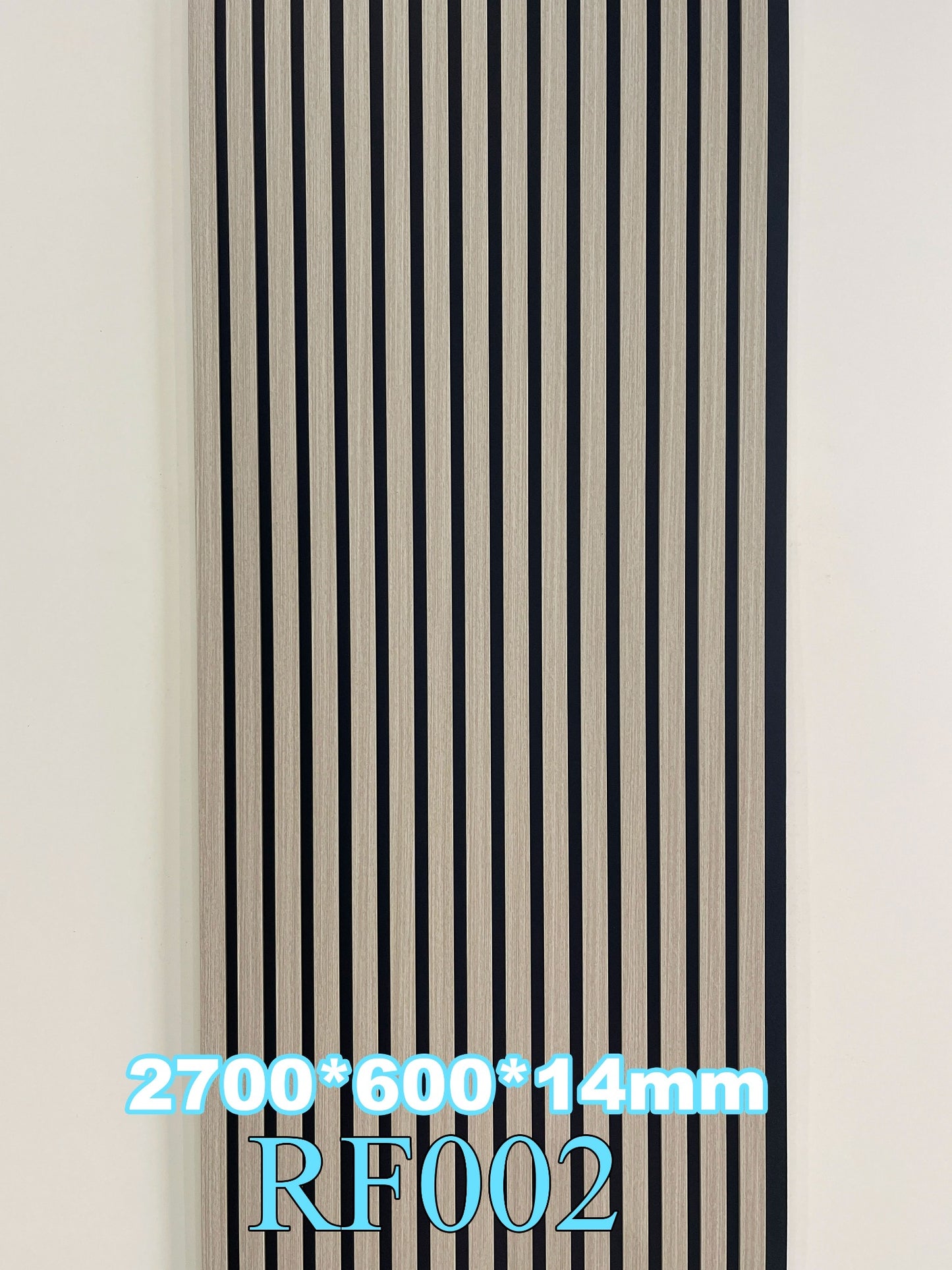 Akustični zidni panel Silver Ash RF002, 14 mm, 270 × 60 cm