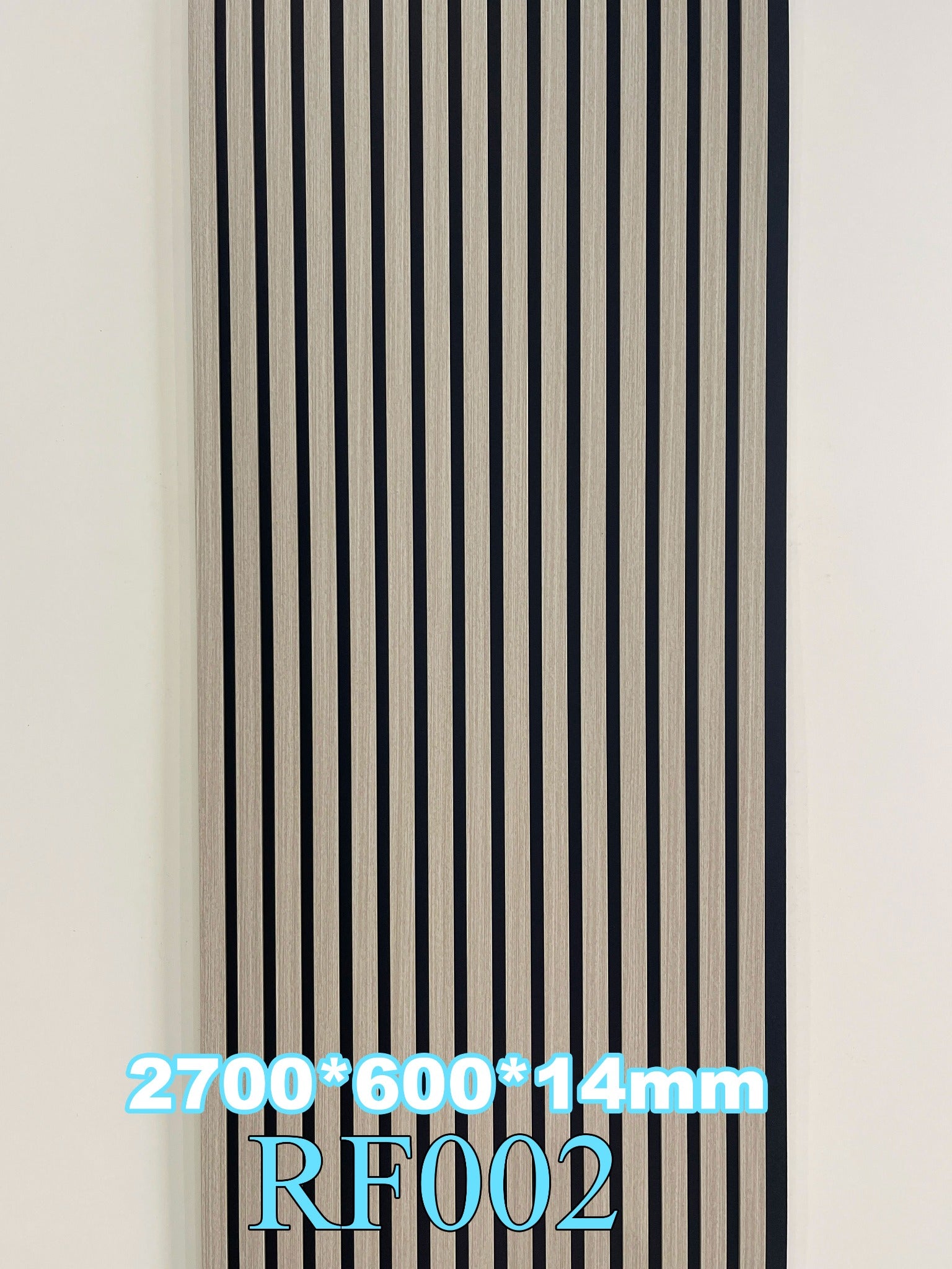 Akustični zidni panel Silver Ash RF002, 14 mm, 270 × 60 cm
