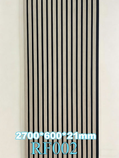 Akustični zidni panel Silver Ash RF002, 21 mm, 270 × 60 cm