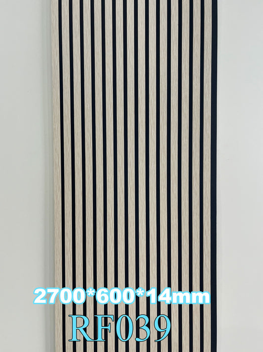 Akustični zidni panel Silver Oak RF039, 14 mm, 270 × 60 cm