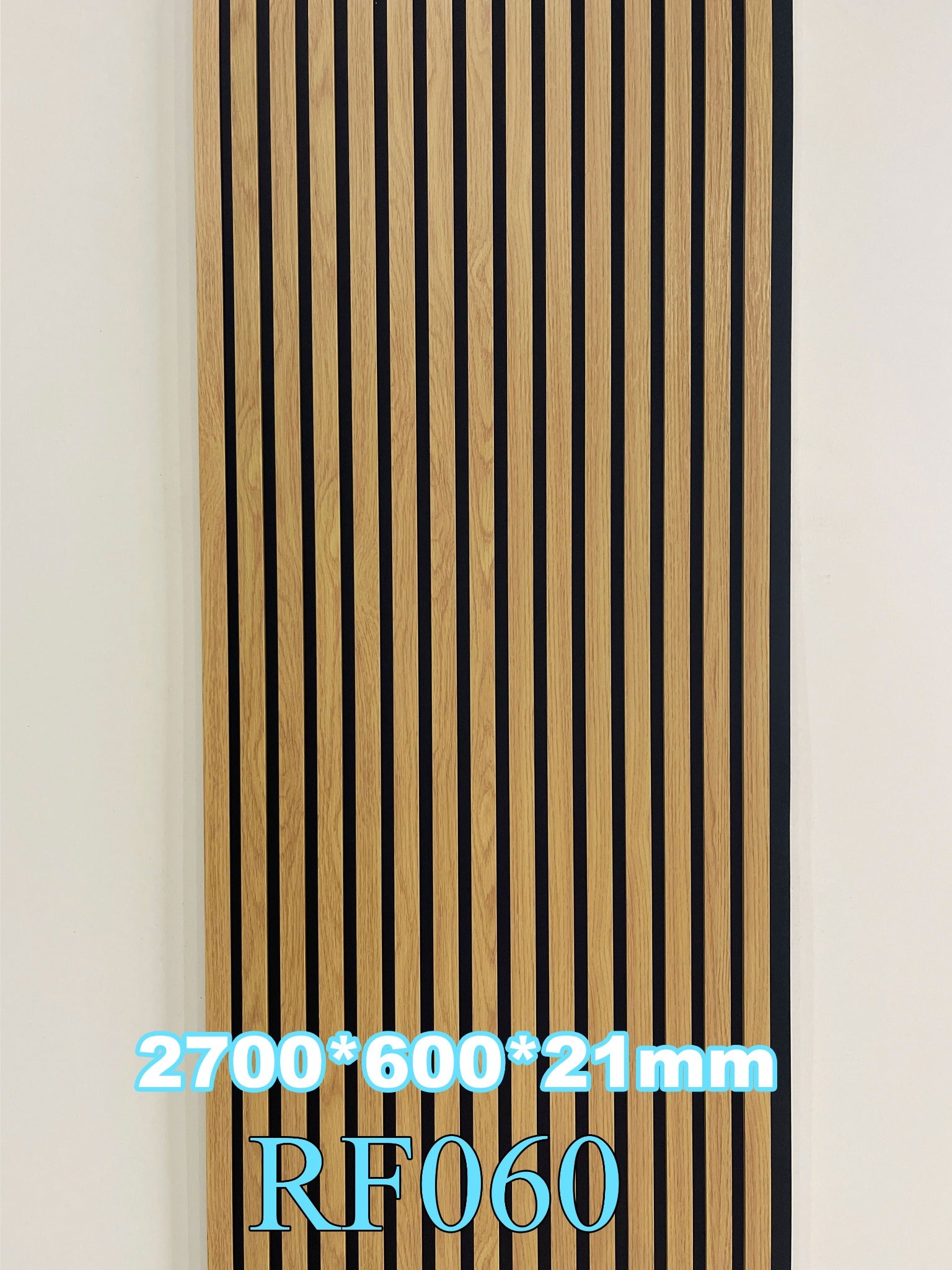 Akustični zidni panel Honey Oak RF060, 21 mm, 270 × 60 cm