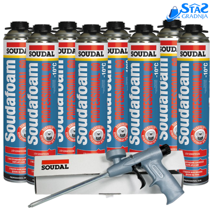Soudafoam Professional 60 Premium – Pištoljska Pena 750ml
