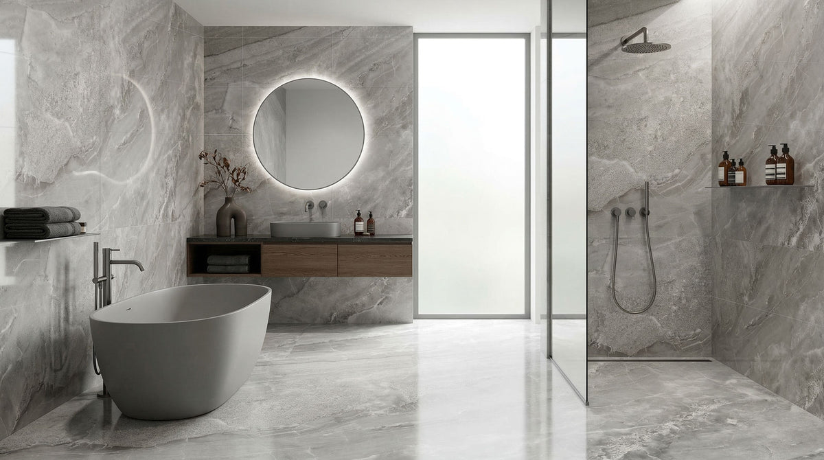 Marmorino gray 30×60 gres – dodatni prikaz dekora, STAS šifra 58690