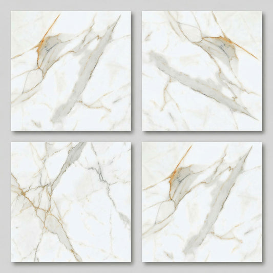 Calacatta gold 60×60 – izgled pločice, STAS šifra 58700