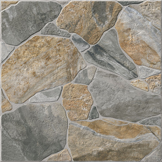 Riverstone Mix 45×45 – izgled pločice, STAS šifra 58722