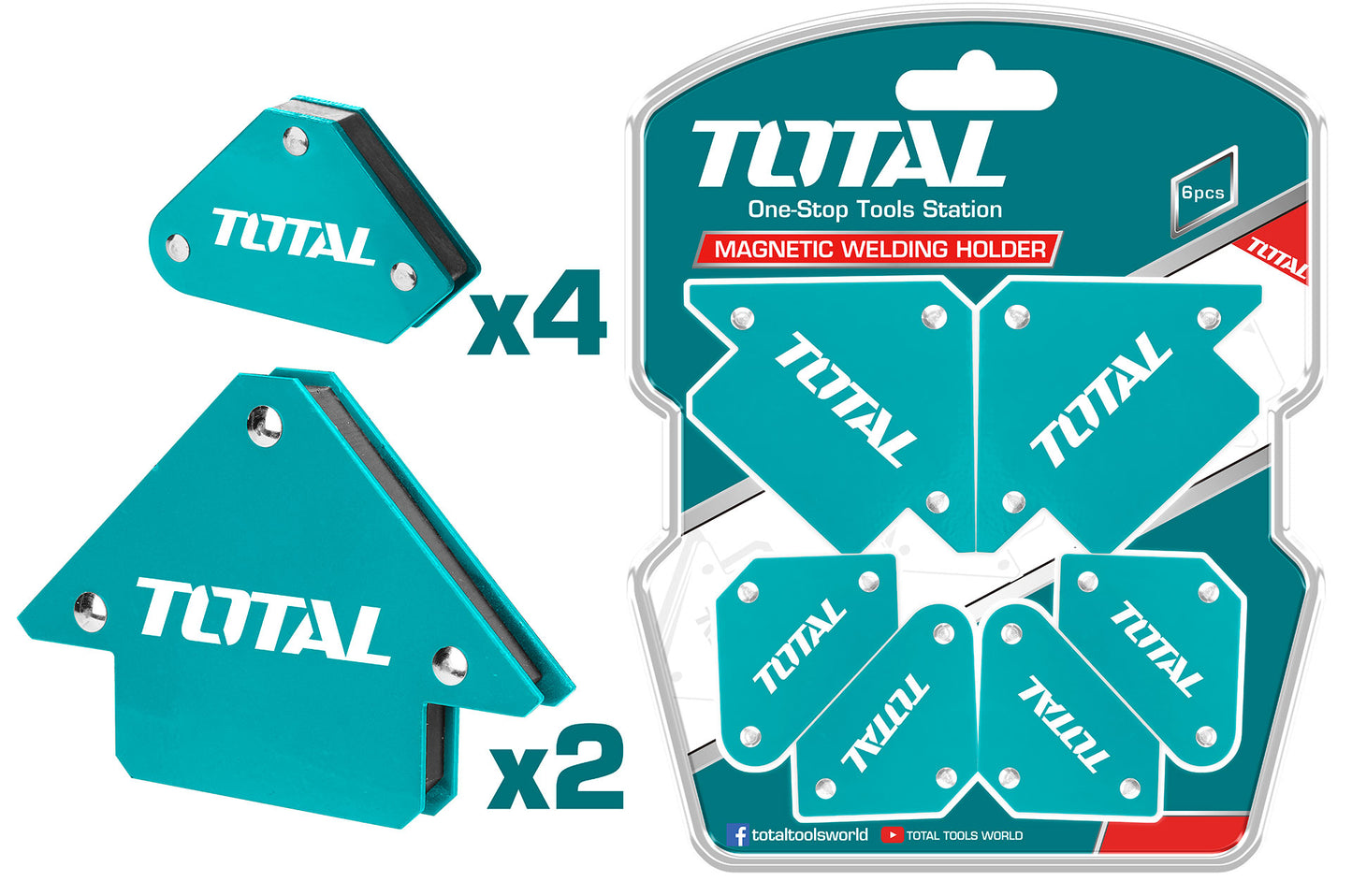 Total magneti za zavarivanje 6 komada TAMWH6002