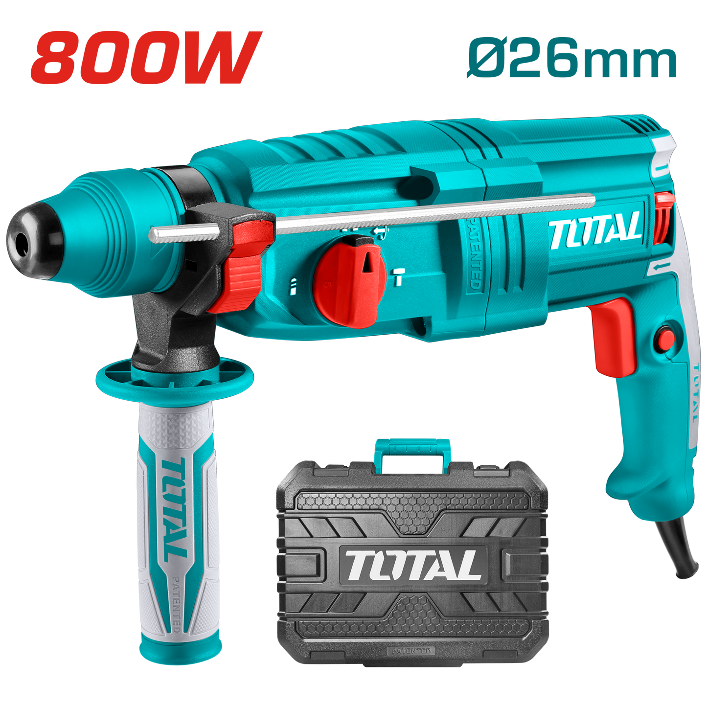 Total čekić bušilica 800 W 2,5 J TH308268
